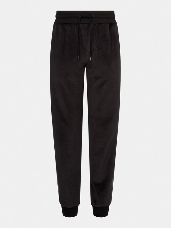 Tommy Hilfiger Tommy Hilfiger Долнище анцуг UM0UM03014 Черен Regular Fit