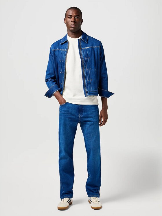 Wrangler Wrangler Jeans Frontier Blu Straight Leg