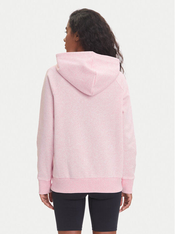 Under Armour Under Armour Bluza Ua Rival 1379500 Różowy Loose Fit