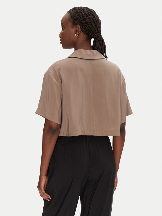 ACCESS FASHION ACCESS FASHION Hemd 53-7043-405 Beige Loose Fit