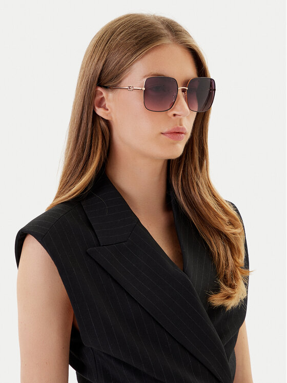 Guess Guess Akiniai nuo saulės GU7906 Juoda