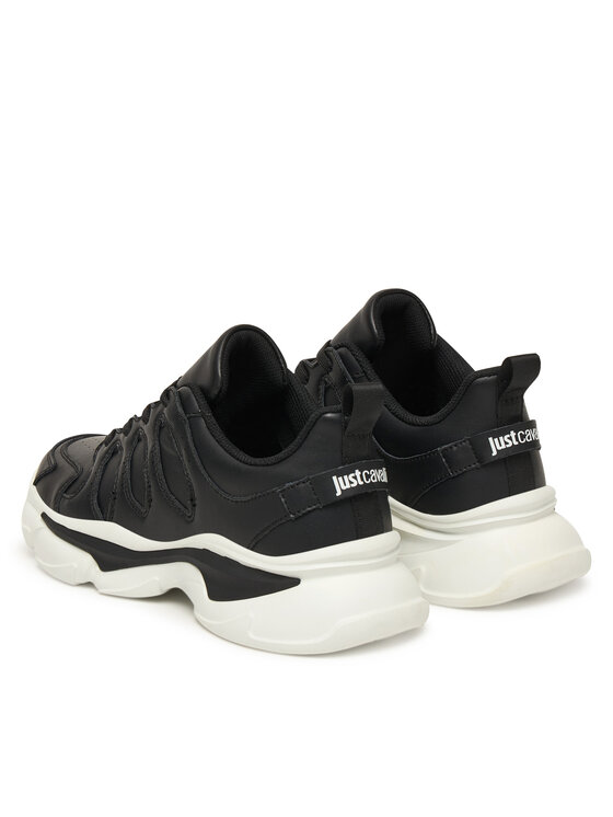 Just Cavalli Just Cavalli Sneakersy 79QA3SA3 ZPB57 Čierna