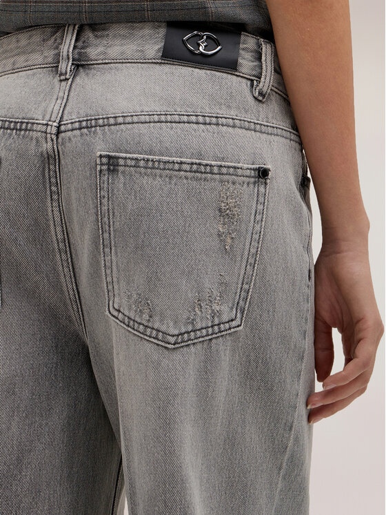 Motivi Motivi Jeansy P408Q004763N013 Szary Over Fit