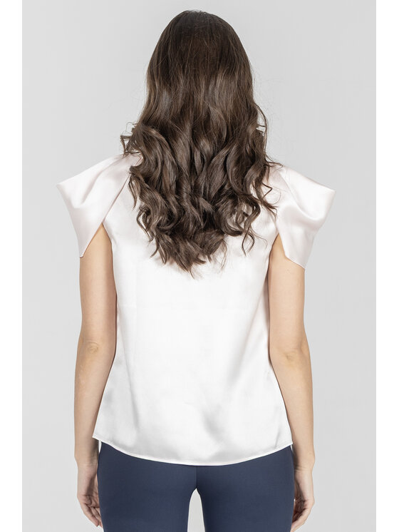 Deni Cler Milano Deni Cler Milano Top W-DC-0012-F2-A9-31-1 Różowy Regular Fit
