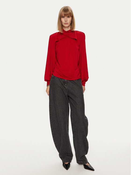 Gestuz Gestuz Blusa Soffi 10909455 Rosso Regular Fit