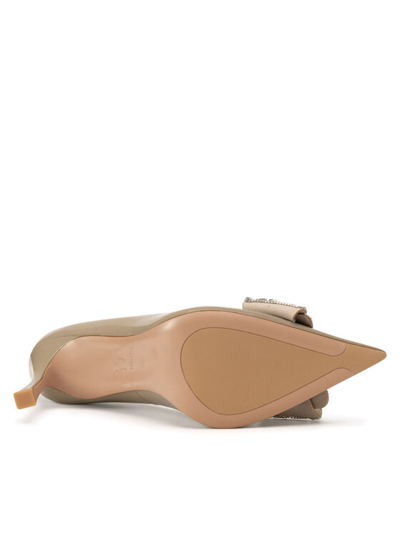 Eva Minge Eva Minge Pantofi cu toc subțire SARA-V1278-388-2 Bej