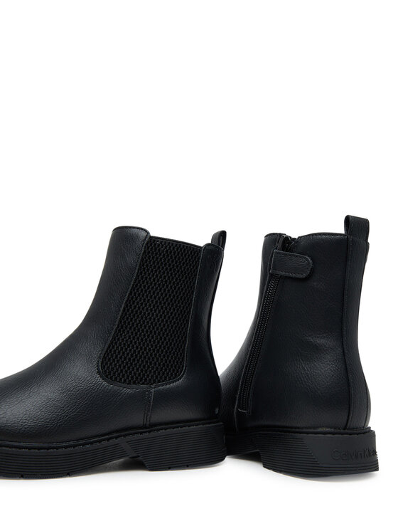 Calvin Klein Calvin Klein Botine Chelsea Boot V3X5-83184-1355 S Negru