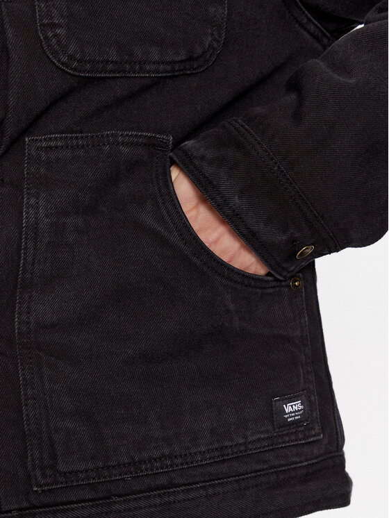 Vans Vans Demisezoninė striukė Donato Sherpa Denim Jacket VN000AAM0FO1 Pilka Regular Fit
