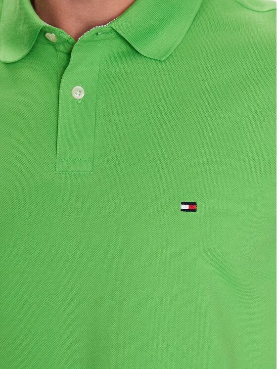 Tommy Hilfiger Tommy Hilfiger Поло 1985 MW0MW17770 Зелений Regular Fit
