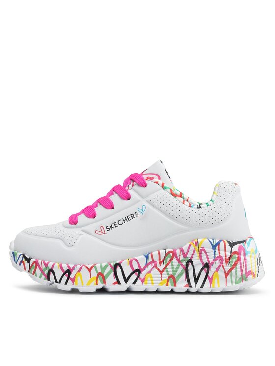 Skechers Skechers Sneakersy Lovely Luv 314976L/WMLT Bílá