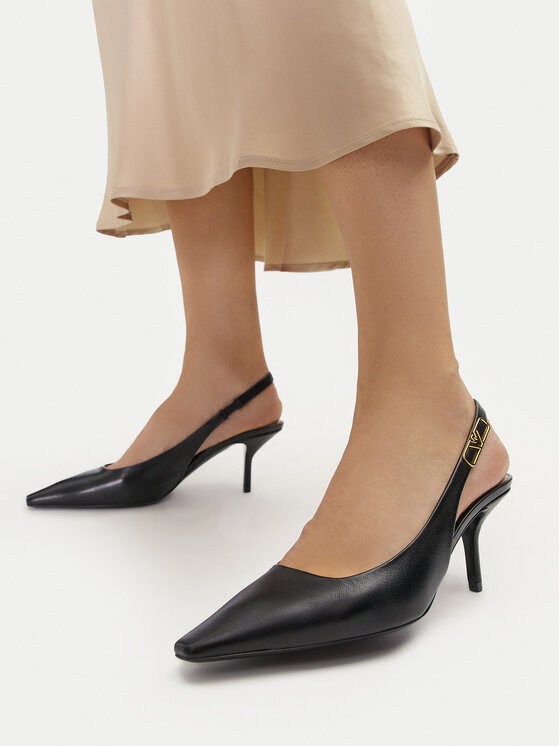 Emporio Armani Pantofi pumps X3E478 XF271 00002 Negru