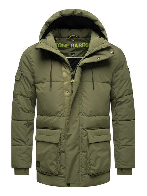 Stone Harbour Stone Harbour Kurtka zimowa Lauroo Zielony Regular Fit