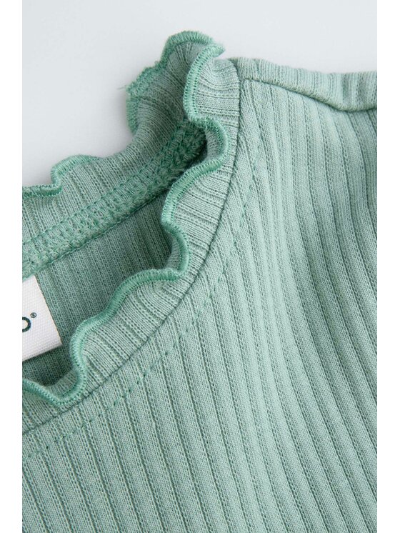Coccodrillo Coccodrillo Sukienka codzienna WC5129102DGK-027 Zielony Regular Fit