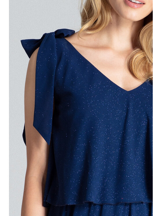FIGL FIGLFIGL Vestito M691 Blu scuro Regular Fit