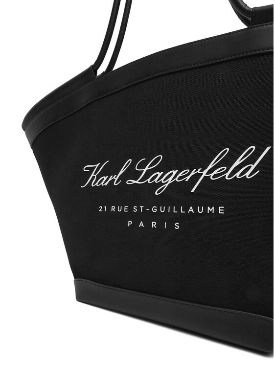 KARL LAGERFELD KARL LAGERFELD Дамска чанта B1W46069 Черен