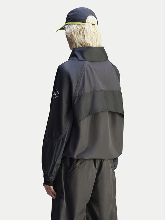 adidas by Stella McCartney adidas by Stella McCartney Kurtka anorak Stella McCartney True Nature JG1066 Czarny Oversize
