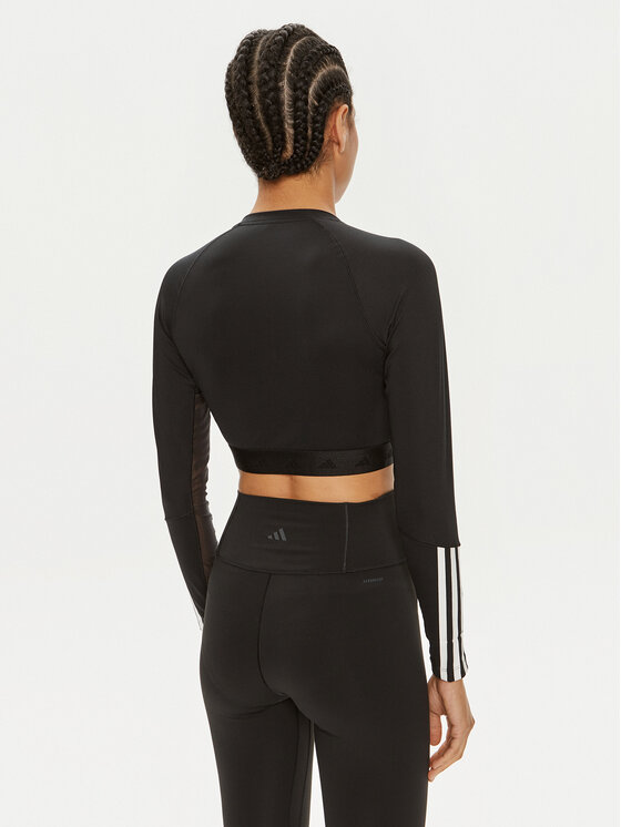 adidas adidas Športna majica Hyperglam Training IN6773 Črna Slim Fit