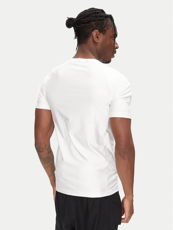 adidas adidas T-Shirt Fashion Cut Line JD0046 Biały Slim Fit
