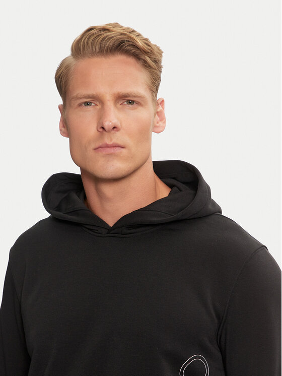 Calvin Klein Performance Calvin Klein Performance Džemperis 00GMF4W340 Juoda Regular Fit