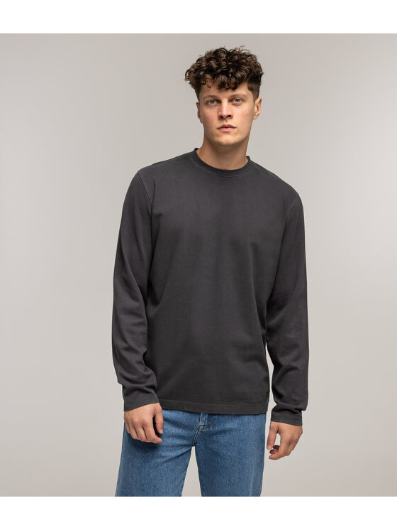 Lee Cooper Lee Cooper Longsleeve MARIUS 2400 Czarny Regular Fit
