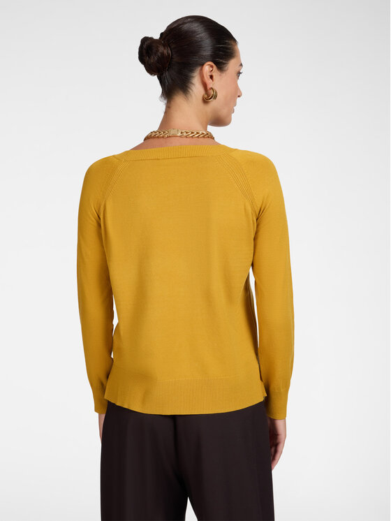 Elena Mirò Elena Mirò Maglione M022Z000782N018 Giallo Regular Fit