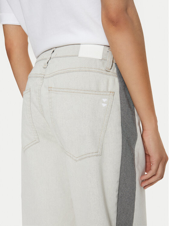 Please Please Jeans P2ZBCJ8CA6 Beige Relaxed Fit