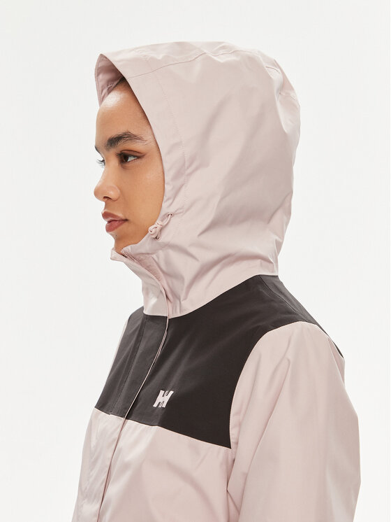 Helly Hansen Helly Hansen Μπουφάν αδιάβροχο W Vancouver Rain Jacket 53587 Ροζ Regular Fit