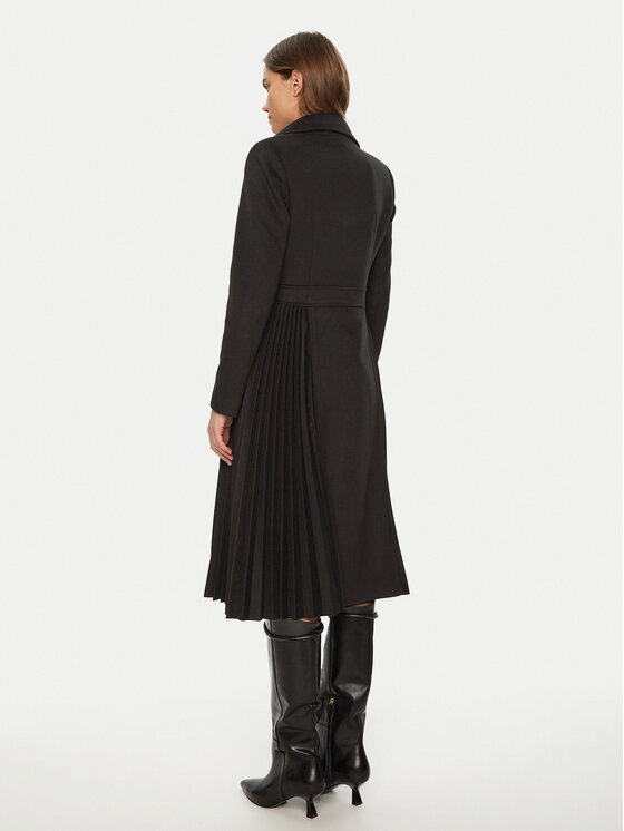 Rinascimento Rinascimento Cappotto di transizione CFC0121913003 Nero Regular Fit