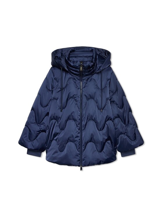 Fiorella Rubino Fiorella Rubino Giubbotto piumino F080T001618N034 Blu Regular Fit