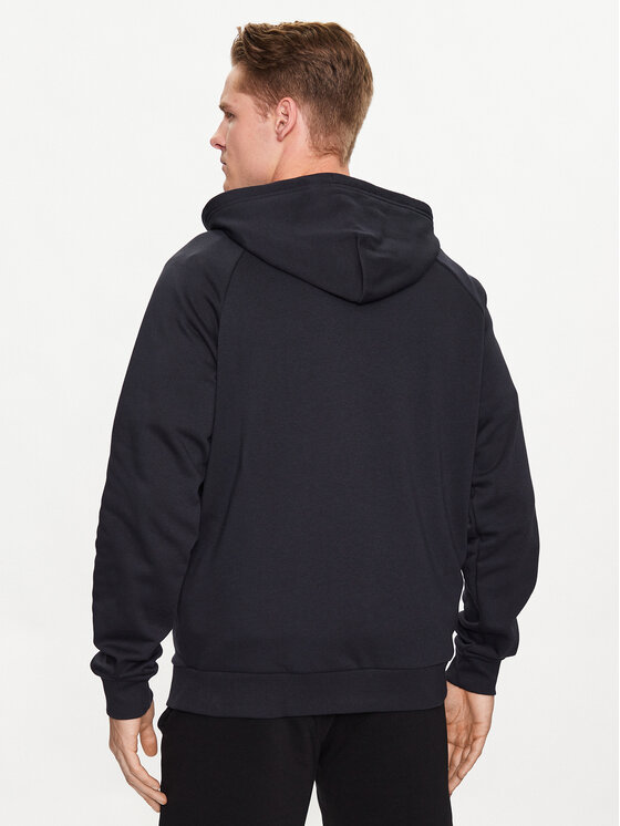Under Armour Under Armour Bluza Under Armour Rival Fleece FZ Hoodie Czarny Regular Fit