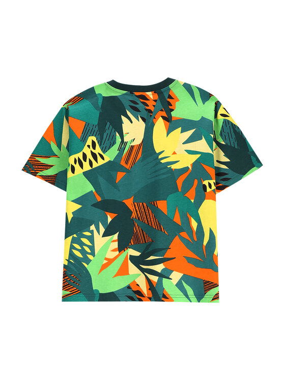 Coccodrillo Coccodrillo T-Shirt WC5143203TBJ Kolorowy Regular Fit