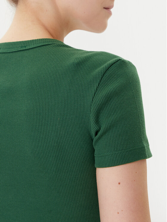 Lacoste Lacoste Футболка TF5538 Зелений Slim Fit