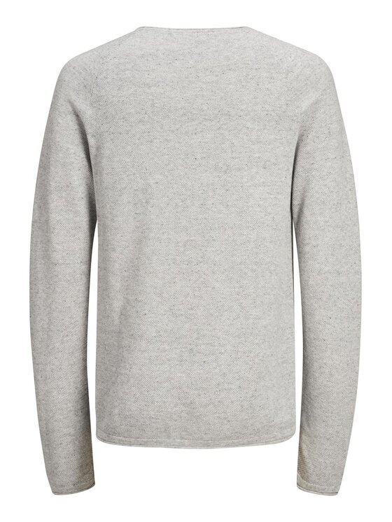 Jack & Jones Jack & Jones Sweter Hill 12157321 Szary Regular Fit