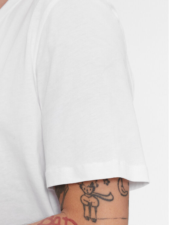 HUGO Hugo T-krekls Dammock 50504916 Balts Regular Fit