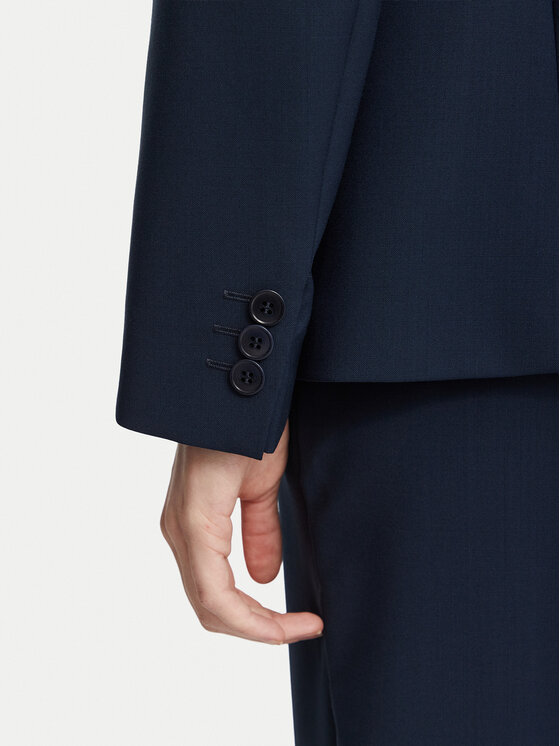 Weekend Max Mara Weekend Max Mara Sakoi Lamine 2625046081 Tamnoplava Regular Fit