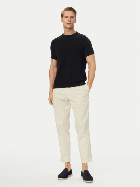 Bugatti Bugatti T-shirt 7200-15534E Tamnoplava Regular Fit