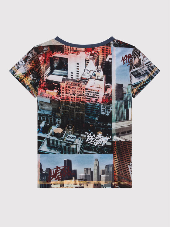 T-shirt N2GI06 K8HM3 Multicolore Regular Fit