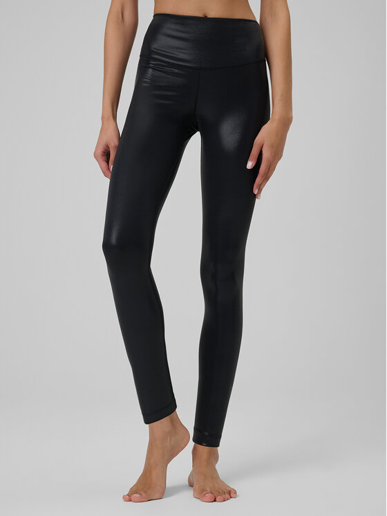 4F 4F Legginsy YOGA Czarny Slim Fit