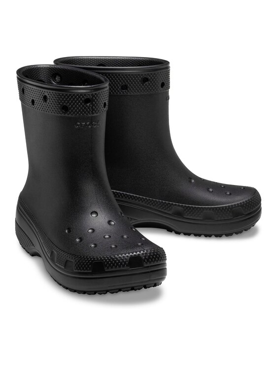 Crocs Crocs Kalosze Classic Rain Boot 208363 Czarny