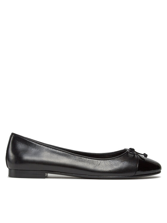 Tory Burch Tory Burch Balerini Cap-Toe Ballet 154511 Negru