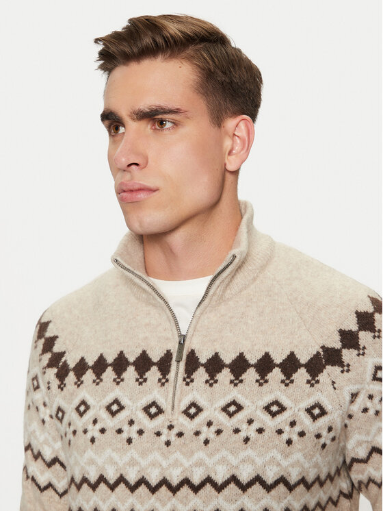 Guess Guess Džemper M4PR59 Z3LQ0 Bež Regular Fit