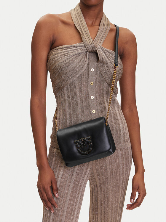 PINKO PINKO Τσάντα Love Click Puff Baby 101584 A10F Μαύρο