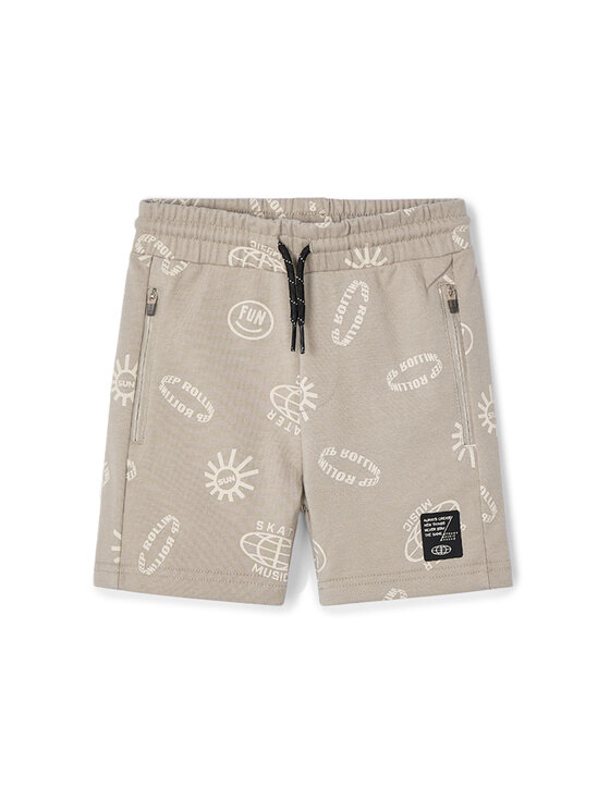 Mayoral Mayoral Pantaloni scurți sport 3224 Bej Regular Fit