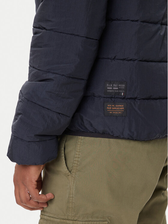 Aeronautica Militare Aeronautica Militare Prijelazna jakna 252AB3022UCT04214 Tamnoplava Regular Fit
