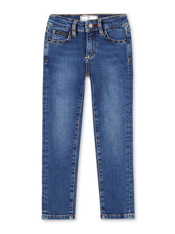 PHILIPP PLEIN PHILIPP PLEIN Jeansy 25653 Błękitny Slim Fit