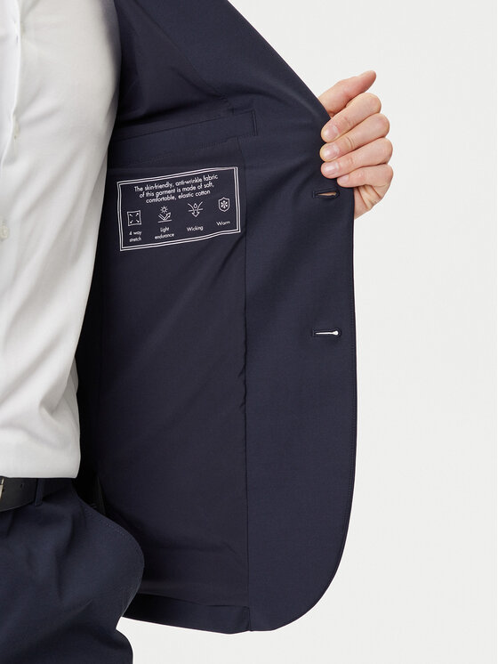 Guess Guess Sako M4YN00 WG9Z2 Tmavomodrá Regular Fit