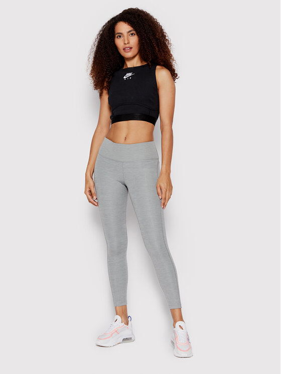 Nike Nike Top Air DM6069 Czarny Slim Fit