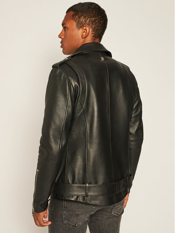 Rage Age Rage Age Giacca di pelle Memory 1 Nero Regular Fit