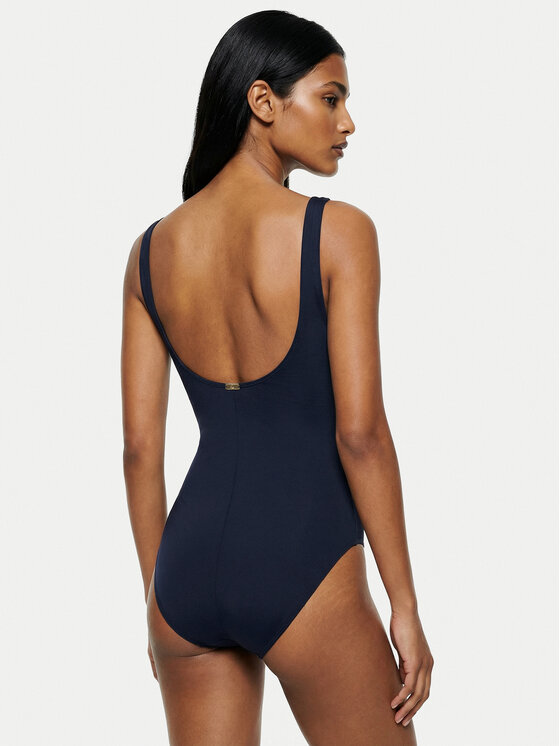 LAUREN RALPH LAUREN LAUREN RALPH LAUREN Strój kąpielowy 20601010 Granatowy
