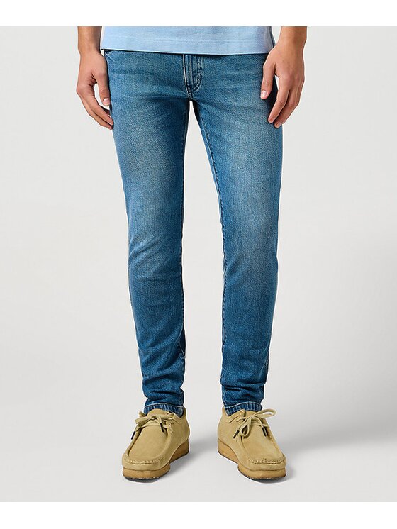 Wrangler Wrangler Jeansy BRYSON Niebieski Slim Fit